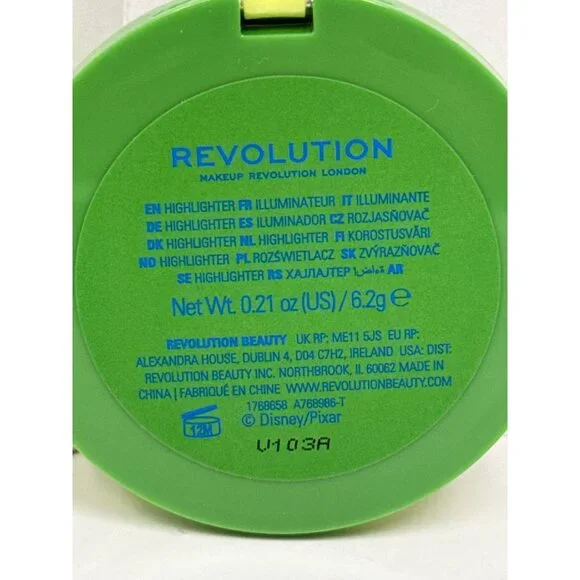 Makeup Revolution x Monsters University Mike Wazowski Highlighter Squishy NEW - Picture 4 of 5